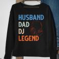 Discjockey Dads Ehemann Dad Dj Legend Dj Dads Dj Legend Dad Sweatshirt Geschenke für alte Frauen