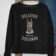 Doberman Pinscher Dad Dogfather Lover Gift Best Dog Owner Sweatshirt Gifts for Old Women