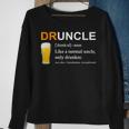 Druncle Beer Funny FunDrunk Uncle Gifts Tops Gift For Mens Sweatshirt Gifts for Old Women