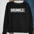 Drunkle Funny Beer Drinking Drunk Uncle Sweatshirt Gifts for Old Women