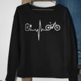 E Bike Herzschlag Elektrorad Mountainbike E-Bike Sweatshirt Geschenke für alte Frauen