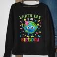 Earth Day Is My Birthday Pro Environment Birthday Party Sweatshirt Gifts for Old Women