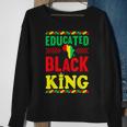 Educated Black King African American Melanin Black History V2 Sweatshirt Gifts for Old Women