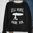 Efoil Less People More Elektrisches Hydrofoil-Surfbrett Sweatshirt Geschenke für alte Frauen