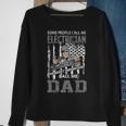 Electrician Dad Fathers Day Funny Daddy Men Dad Gift Sweatshirt Gifts for Old Women