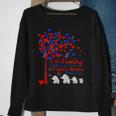 Elephant Nobody Fights Alone Hlhs Awareness Gift Sweatshirt Gifts for Old Women