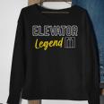 Elevator Legend Aufzug Techniker Sweatshirt Geschenke für alte Frauen