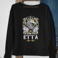 Etta Name - In Case Of Emergency My Blood Sweatshirt Gifts for Old Women