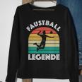 Faustball Legende Für Faustballer Faustballspieler Faustball Sweatshirt Geschenke für alte Frauen