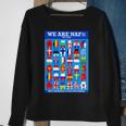 Fellas Around The Globe Sweatshirt Gifts for Old Women