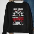 Firefighter Funny Grumpy Old Firefighter Sweatshirt Gifts for Old Women