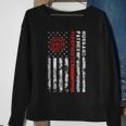 Firefighter Husband Father Fireman Fathers Day Gift For Dad Sweatshirt Gifts for Old Women