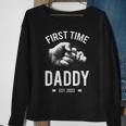 First Time Daddy 2023 Fathers Day New Dad Sweatshirt Gifts for Old Women