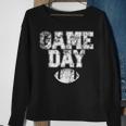 Football Day Game Vintage Distressed Graphic Mens Womens Dad V2 Sweatshirt Gifts for Old Women