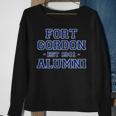 Fort Gordon Alumni College Themed Fort Gordon Army Veteran Men Women Sweatshirt Graphic Print Unisex Gifts for Old Women