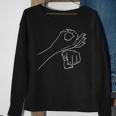 Funny Asl Sign Language Explicit Novelty Sweatshirt Gifts for Old Women