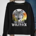 Funny Bachelor Party Grooms Wolf Pack Sweatshirt Gifts for Old Women