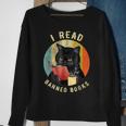 Funny Cat I Read Banned Books Bookworms Loves Reading Books Sweatshirt Gifts for Old Women