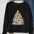Funny Christmas Golden Retriever Pajama Shirt Tree Dog Xmas Sweatshirt Gifts for Old Women