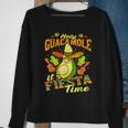 Funny Cinco De Mayo Mexican Holy Guacamole Fiesta Time Sweatshirt Gifts for Old Women