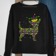 Funny Dog Mardi Gras Cute Leopard Chihuahua Puppy Lover Men Women Sweatshirt Graphic Print Unisex Gifts for Old Women