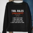 Funny Fix Things Funny Mechanic To Tool Rules Auto Repair Car Mechanic Handyman Sweatshirt Gifts for Old Women