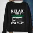 Funny Gift Relax I Have A Spreadsheet For That Accounting Accountants Funny Gift Sweatshirt Gifts for Old Women