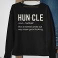 Funny Huncle Like A Normal Uncle Sweatshirt Gifts for Old Women