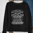 Funny I Get My Attitude From My Freaking Awesome Mom Gift Sweatshirt Gifts for Old Women
