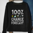 Funny Meteorology Gift For Weather Enthusiasts Cool Weatherman Gift Sweatshirt Gifts for Old Women