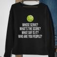 Funny Pickleball Meme V2 Sweatshirt Gifts for Old Women