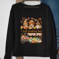 Funny Thanksgiving Gnomes Freaking Love Pumpkin Spice Gift Sweatshirt Gifts for Old Women