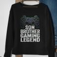 Gaming Funny Gift For Teenage Boys Cute Gift Son Brother Gaming Legend Gift Sweatshirt Gifts for Old Women
