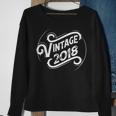 Geburtstag Vintage 2018 Sweatshirt Geschenke für alte Frauen