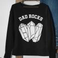 Geologist Dad Rocks Rock Collector Geology Men Women Sweatshirt Graphic Print Unisex Gifts for Old Women