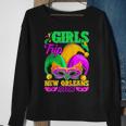 Girls Trip New Orleans 2023 Funny Jester Mask Mardi Gras Sweatshirt Gifts for Old Women Girls Trip New Orleans 2023 Funny Jester Mask Mardi Gras Sweatshirt Gifts for Old Women