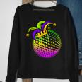 Golf Ball With Jester Hat Mardi Gras Fat Tuesday Parade Men Sweatshirt Gifts for Old Women
