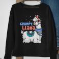 Grampy Lama Passender Familien-Weihnachts-Pyjama Geschenke Sweatshirt Geschenke für alte Frauen