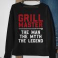 Grill Master The Man The Myth The Legend | Bbq Sweatshirt Gifts for Old Women