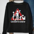 Grooms Crew| Groom Groomsmen | Bachelor Party Sweatshirt Gifts for Old Women
