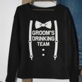 Grooms Drinking Team | Bachelor Party Squad | Wedding Sweatshirt Gifts for Old Women