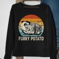 Guinea Pig Furry Potato Vintage Guinea Pig Sweatshirt Gifts for Old Women