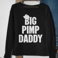 Halloween Big Pimp Daddy Pimp Costume Party Design Sweatshirt Gifts for Old Women