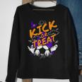 Halloween For Soccer Players With A Soccer Ball Men Women Sweatshirt Graphic Print Unisex Gifts for Old Women