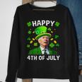 Happy 4Th Of July Confused Funny Joe Biden St Patricks Day Sweatshirt Gifts for Old Women