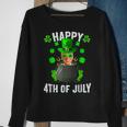 Happy 4Th Of July Funny Joe Biden Leprechaun St Patricks Day Sweatshirt Gifts for Old Women