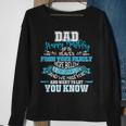 Happy Birthday To My Dad In Heaven Lost Father Memorial Sweatshirt Gifts for Old Women