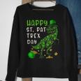 Happy St PatRex Day Dinosaur St Patricks Day Shamrock V2 Sweatshirt Gifts for Old Women