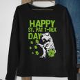 Happy St PatRex Day Saint Shenanigan Clover Irishman Sweatshirt Gifts for Old Women
