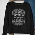 Herren 39. Geburtstag Mythos Legende 1984 Vintage Sweatshirt Geschenke für alte Frauen